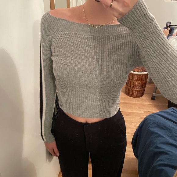 HOLLISTER grey long sleeve shirt size S - Picture 6 of 6